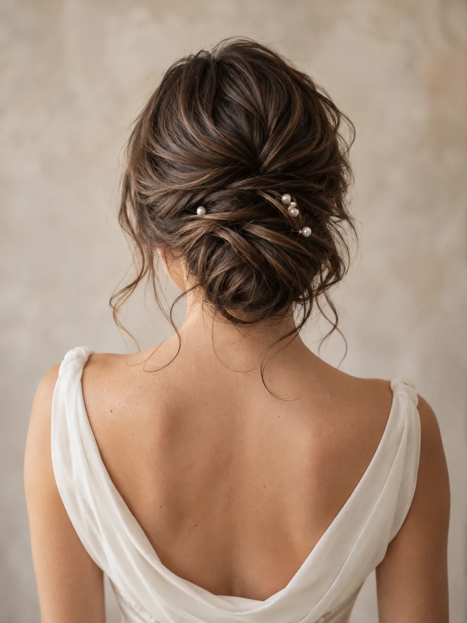 Bridal updo