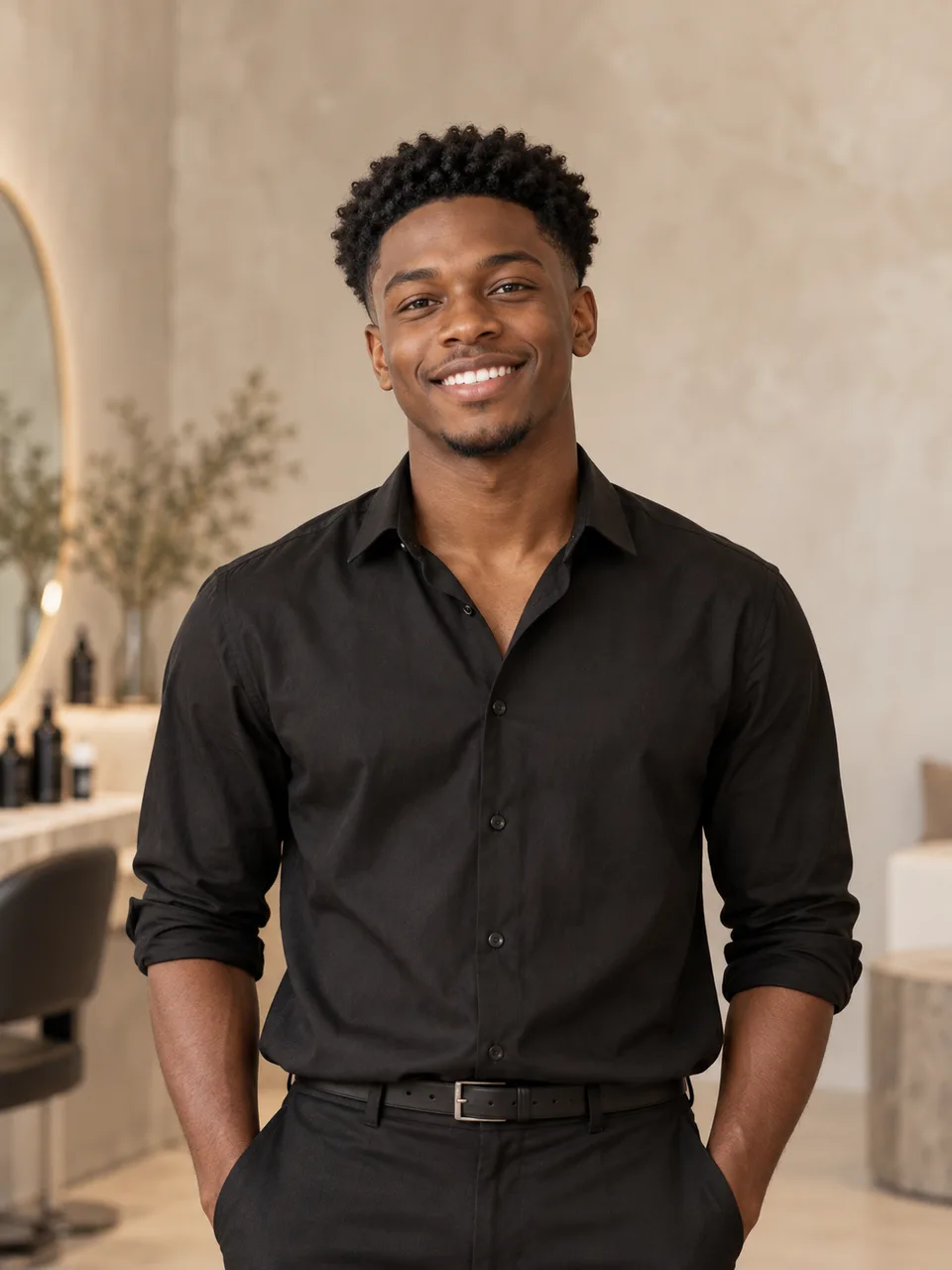 Illustrative team portrait for Sam Okafor
